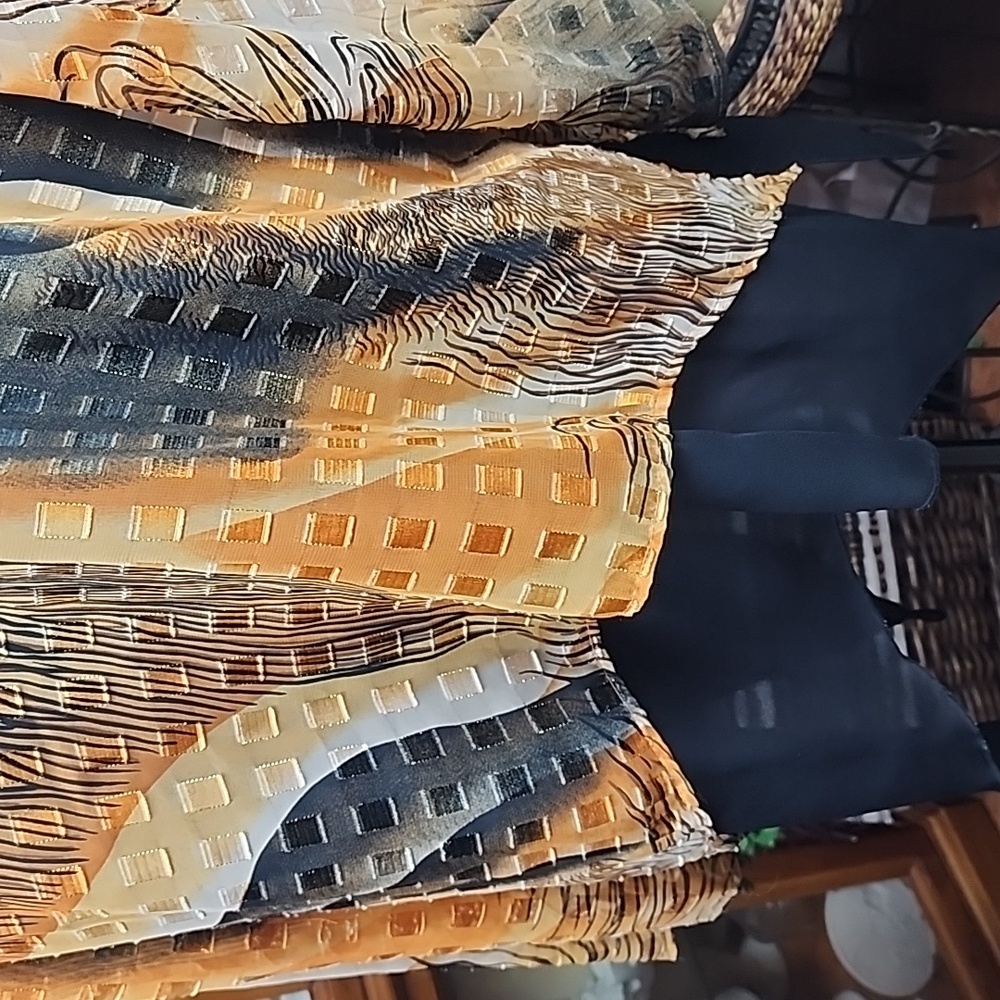 3K FASHION | Vintage Multicolor Abstract Animal Print Artsy Kimono Cardigan | L - Picture 6 of 9